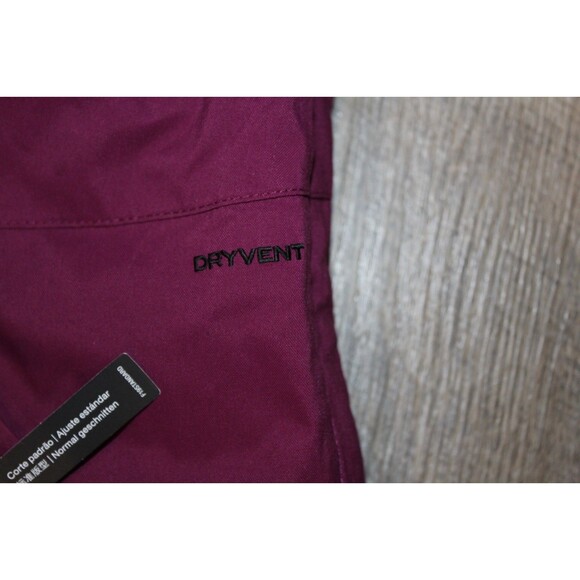 THE NORTH FACE Wemen's FREEDOM BIB Snow Pants PURPLE XL SHORT NWT - Picture 4 of 9